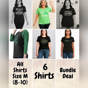 6 Pack Shirts Bundle Deal - Size M